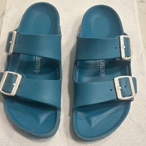 Birkenstock Teal Double Strap Sandals